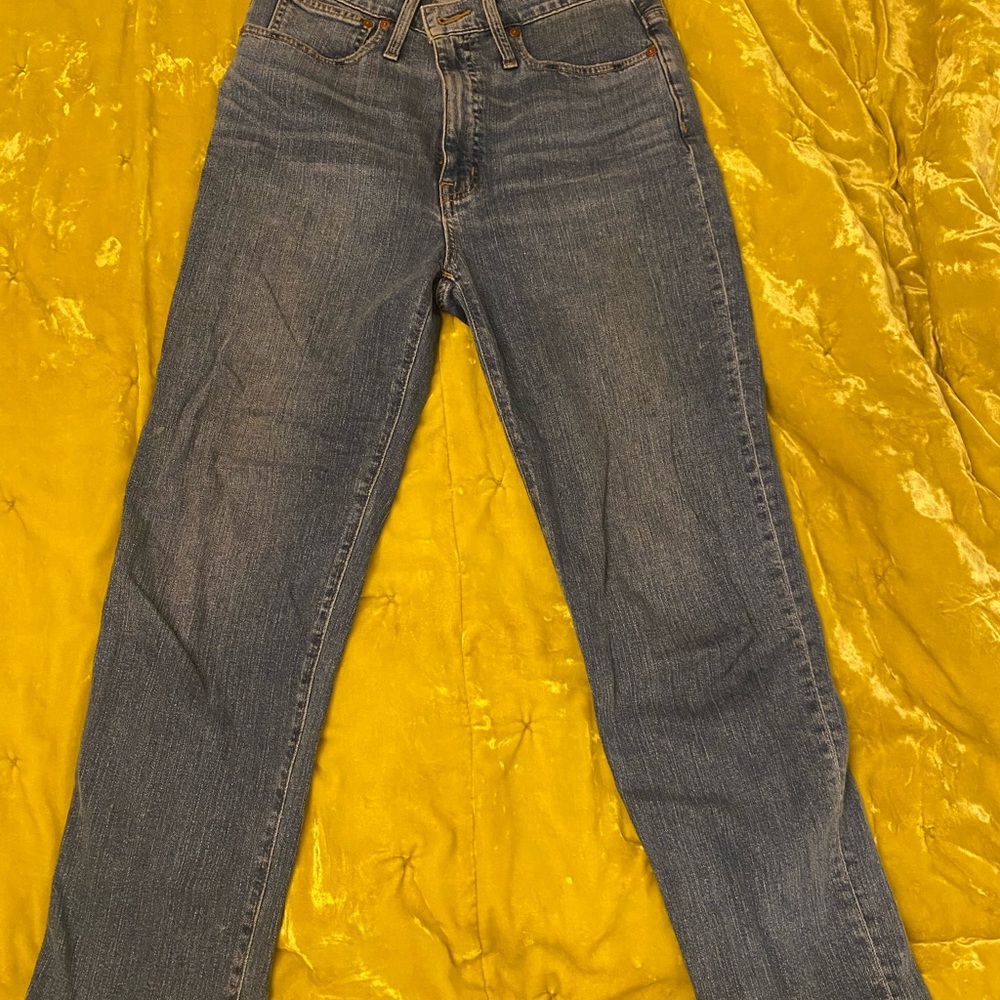 Madwell classic straight jean size 27